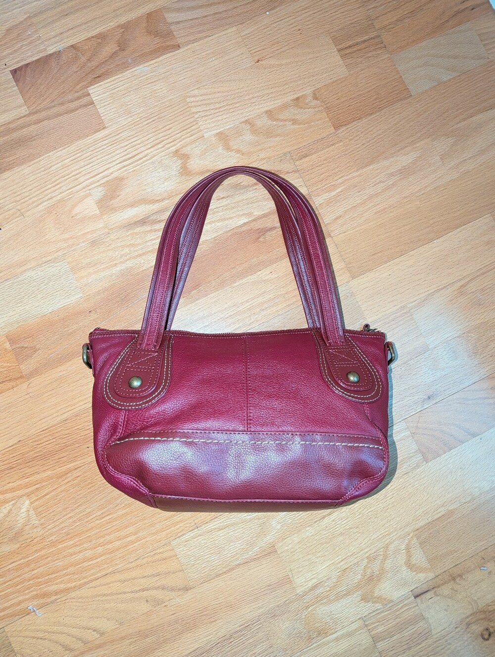 the sak Classic Women's Leather Shoulder Bag - Burgundy